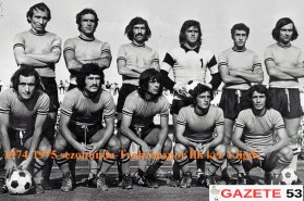 1974-1975 sezonunda Trabzonspor İlk kez 1.ligde
