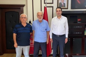 ESKİ VEKİLDEN KAYMAKAMA ZİYARET