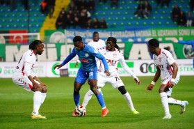 Çaykur Rizespor da deplasman serisi devam ediyor..