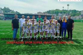 DEREPAZARI SPOR SÜPER AMATÖRE ADIM ATTI.