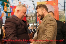 “Gönülden gönüle köprüleri kurmaya devam edeceğiz”