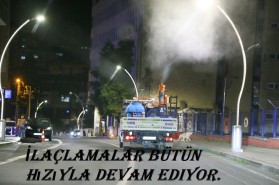 İlaçlamalar Bütün Hızıyla Devam Ediyor.
