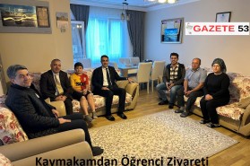 Kaymakamdan Öğrenci Ziyareti