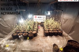 RİZE EMNİYETİ UYUŞTURUCULARA GÖZ AÇTIRMIYOR