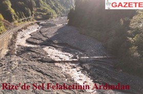 Rize'de Sel Felaketinin Ardından