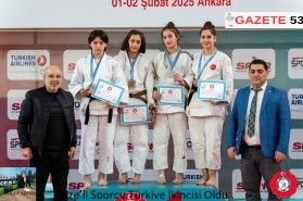 Rize’li Sporcu Türkiye İkincisi Oldu
