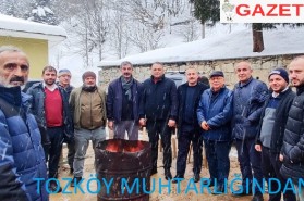 TOZKÖY MUHTARLIĞINDAN GELENEKSEL İFTAR