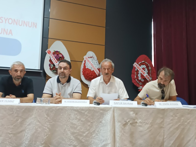 ALİ ÇELİK İLE YOLA DEVAM, YENİDEN BAŞKAN SEÇİLDİ