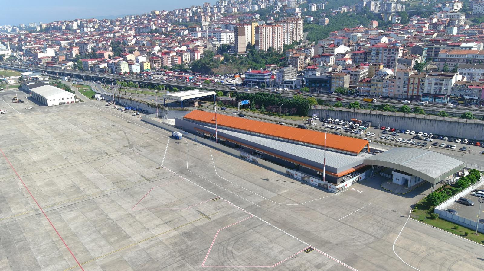 TRABZON HAVALİMANI YENİ HİZMET BİNALARI 27 AĞUSTOS’TA AÇILIYOR