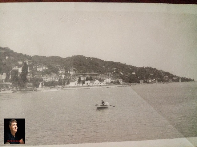 67 Yıl öncesine ait olan Denizden Rize sahilleri.