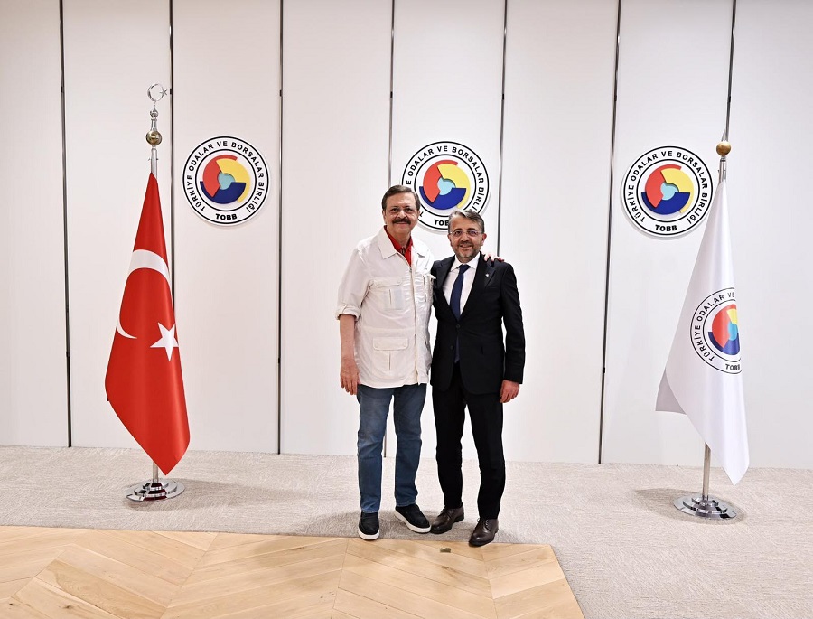Ahmet Arif Mete, Hisarcıklıoğlu ile Rize İş Dünyasının Geleceğini Görüştü