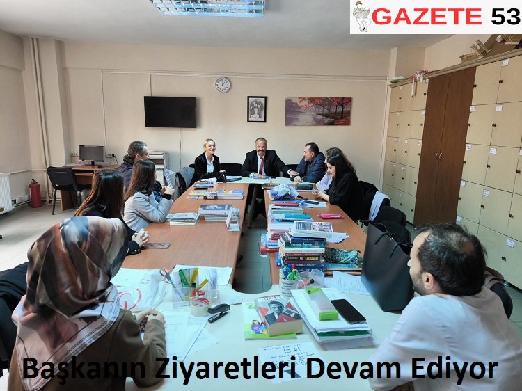 Başkanın Ziyaretleri Devam Ediyor