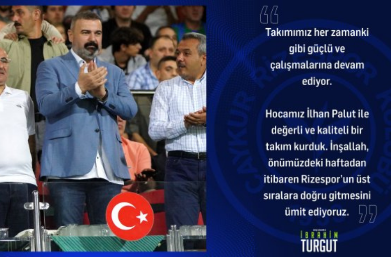 Çaykur Rizespor ailesinin ülke genelinde birlik beraberliğini sağlamak için çalışıyoruz.