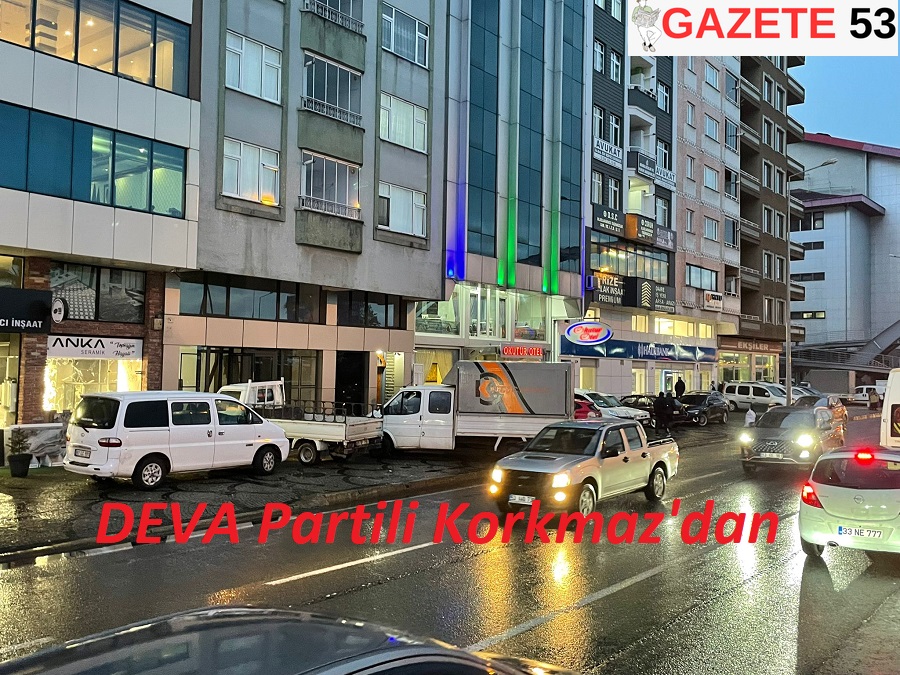 DEVA Partili Korkmaz'dan tepki: