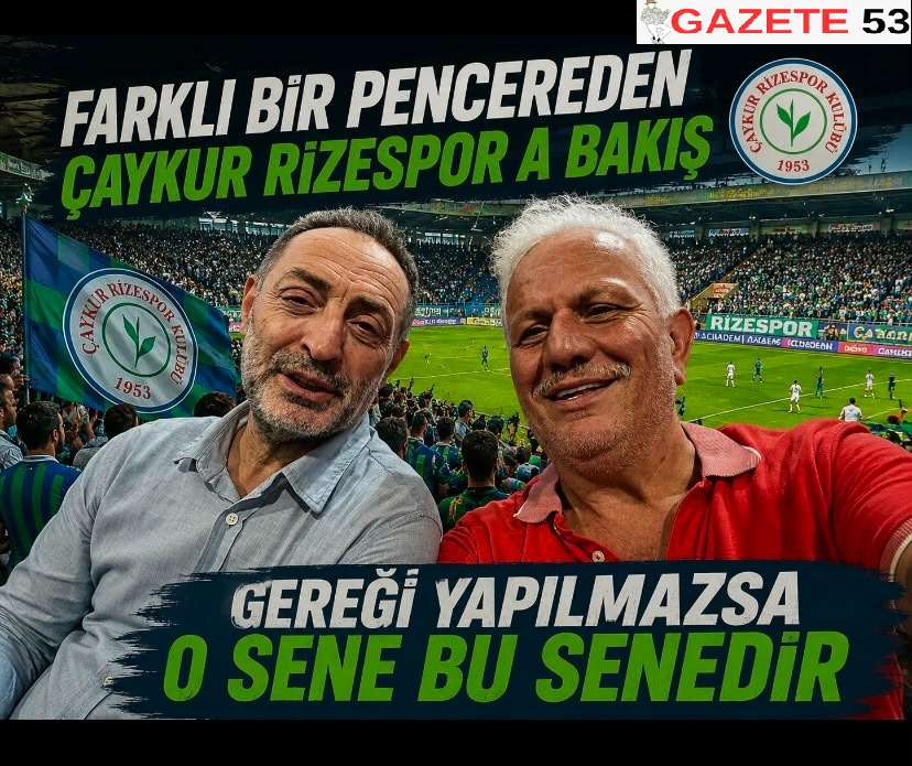 “GEREĞİ YAPILMAZSA, O SENE BU SENEDİR”
