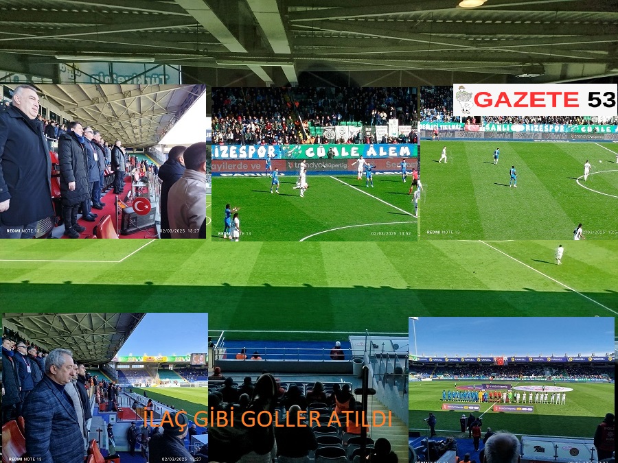 İLAÇ GİBİ GOLLER ATILDI