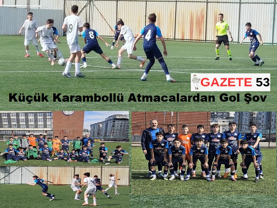Küçük Karambollü Atmacalardan Gol Şov