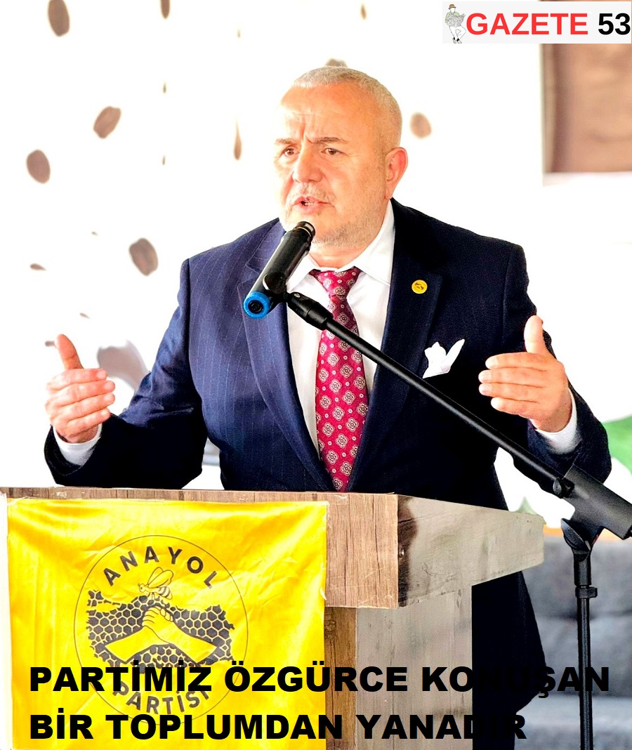 PARTİMİZ ÖZGÜRCE KONUŞAN BİR TOPLUMDAN YANADIR