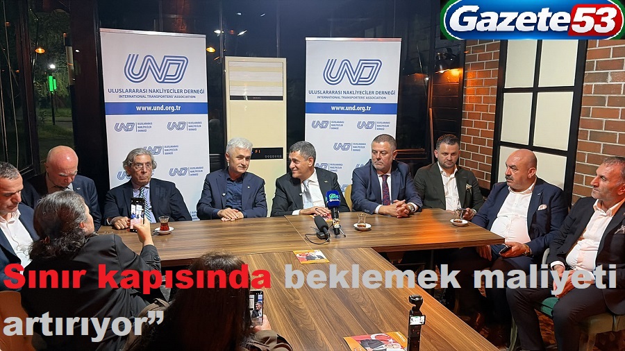 Sınır kapısında beklemek maliyeti artırıyor”