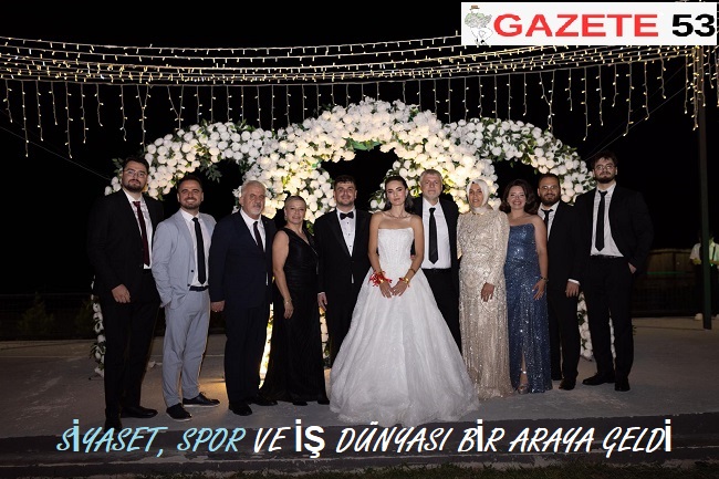 SİYASET, SPOR VE İŞ DÜNYASI BİR ARAYA GELDİ