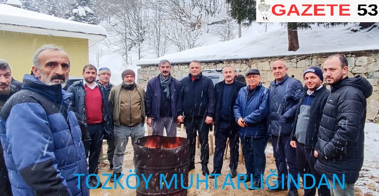 TOZKÖY MUHTARLIĞINDAN GELENEKSEL İFTAR