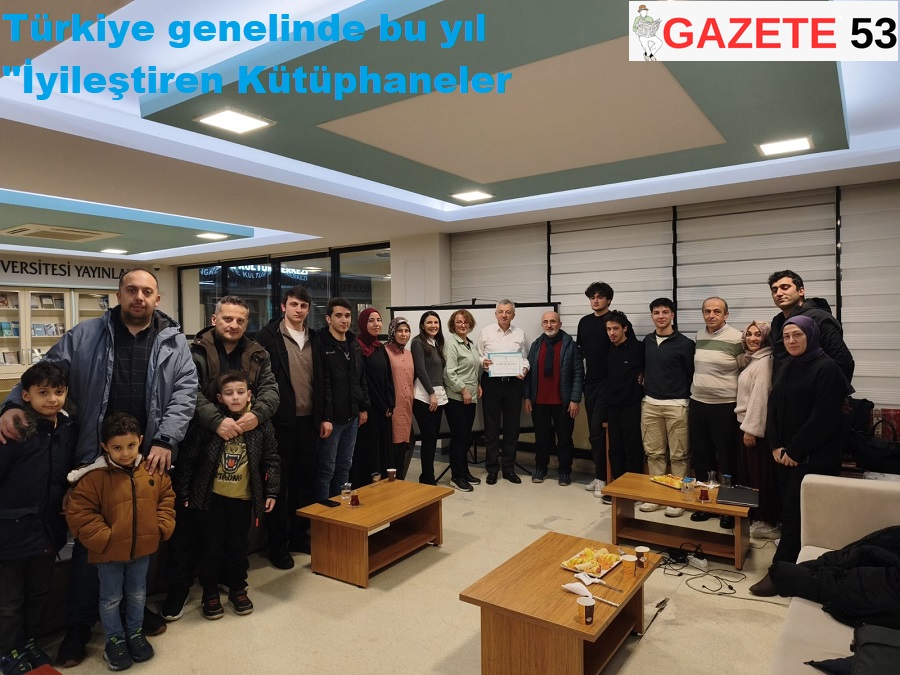 Türkiye genelinde bu yıl "İyileştiren Kütüphaneler